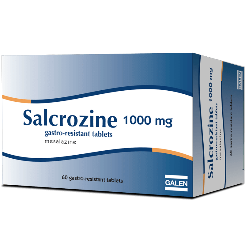 Salcrozine 1000 mg gastro-resistant tablets