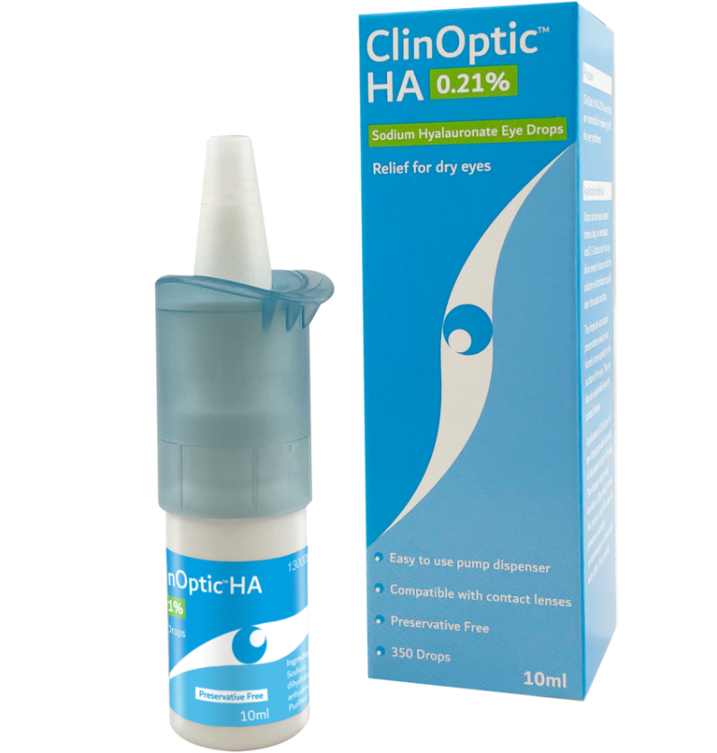 ClinOpticTM HA 0.1% Eye Drops