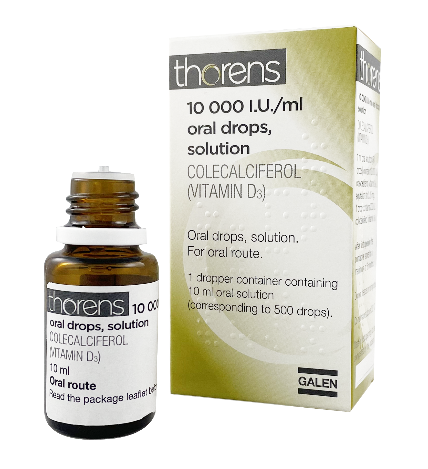 Thorens® 10,000 I.U./ml oral drops, solution